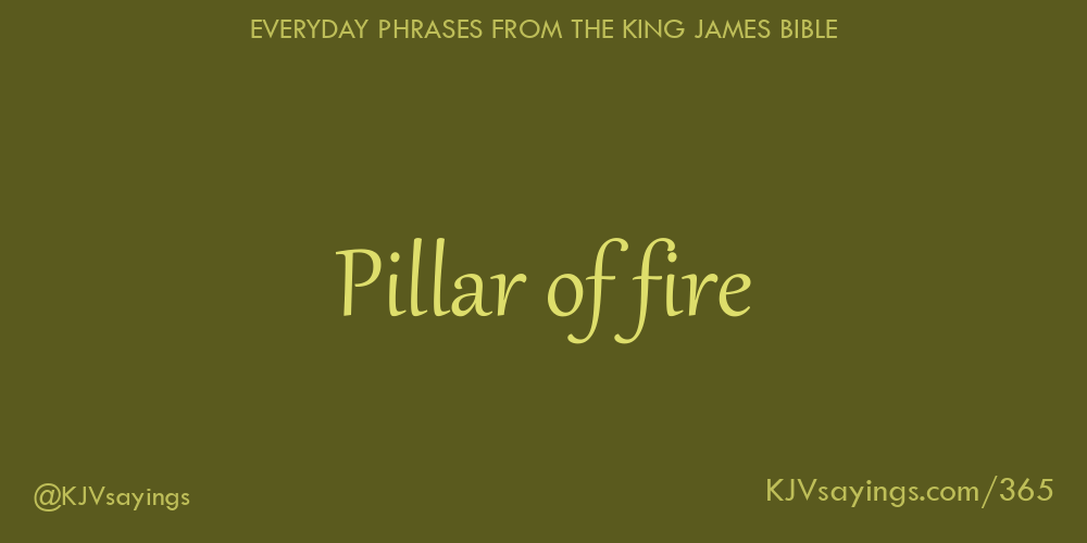“Pillar of fire”