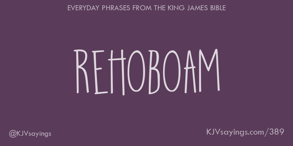 “Rehoboam”