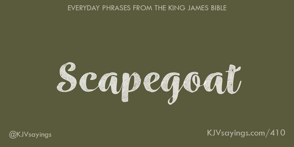 “Scapegoat”