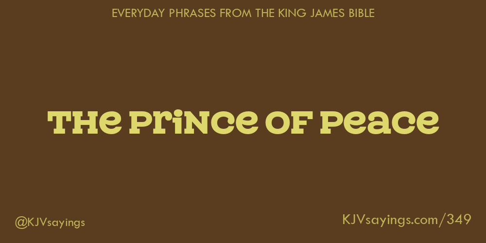 “The Prince of Peace”